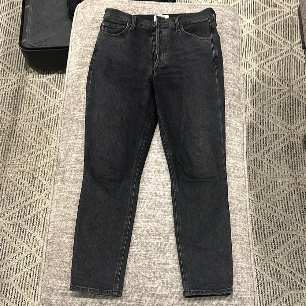 Agolde dark wash jeans